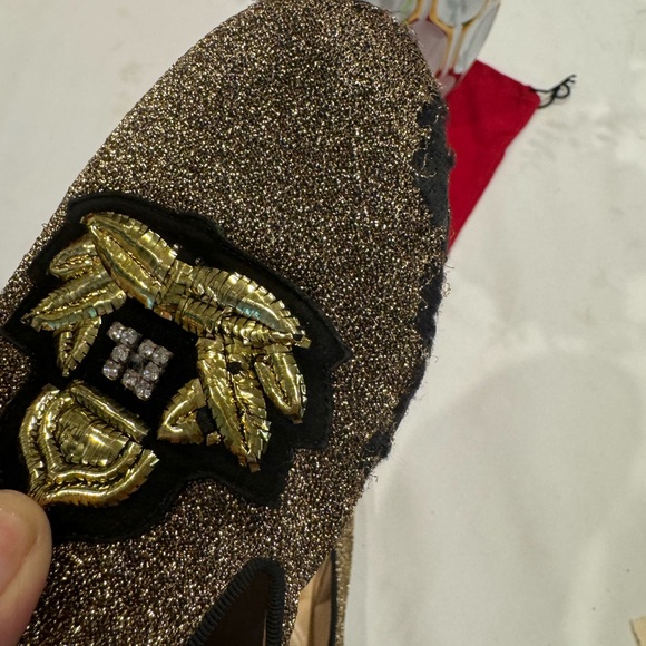 Authentic Christian Louboutin crystal embellished loafers - Picture 8 of 13